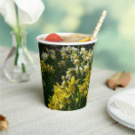 Yellow and White Daffodils Spring Flowers Paper Cups