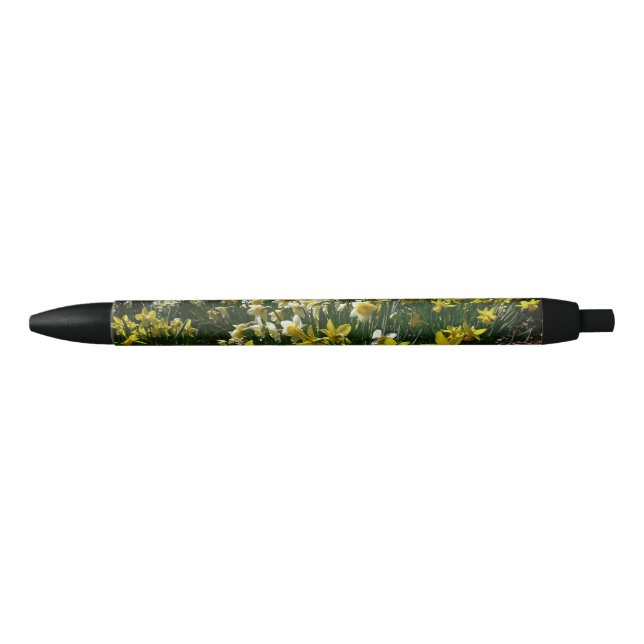 Yellow and White Daffodils Spring Flowers Pen (Front)