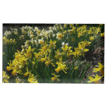 Yellow and White Daffodils Spring Flowers Place Card Holder