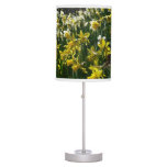 Yellow and White Daffodils Spring Flowers Table Lamp