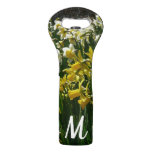 Yellow and White Daffodils Spring Flowers Wine Bag