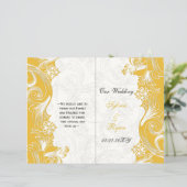 Yellow and White Floral Spring Wedding (Standing Front)