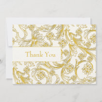 Yellow and White Floral Spring Wedding Invitation