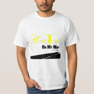 Yellow and White "Healed on my Way" Shirt