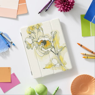 Yellow and White Roses iPad Smart Cover