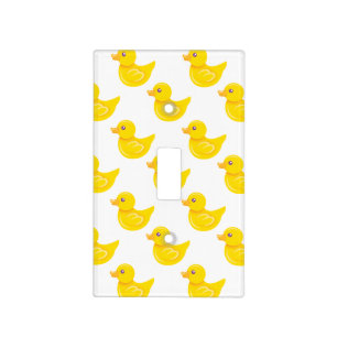 Yellow and White Rubber Duck, Ducky Light Switch Cover