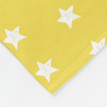 Yellow and White Star Pattern