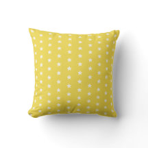 Yellow and White Star Pattern