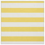 Yellow and White Stripe Pattern Fabric