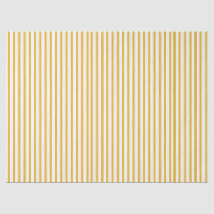 YELLOW AND WHITE STRIPES TISSUE PAPER