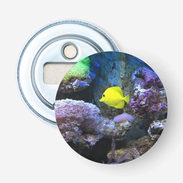 Yellow Angelfish Bottle Opener (Front)