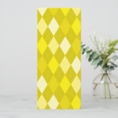 Yellow argyle pattern (Standing Front)