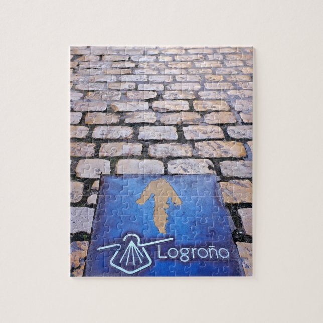 Yellow arrow jigsaw puzzle (Vertical)