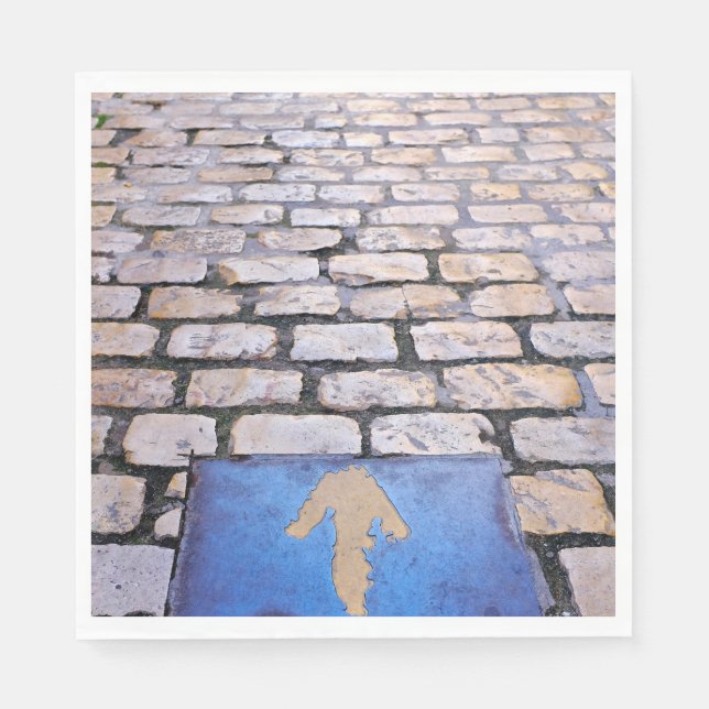 Yellow arrow napkins (Front)