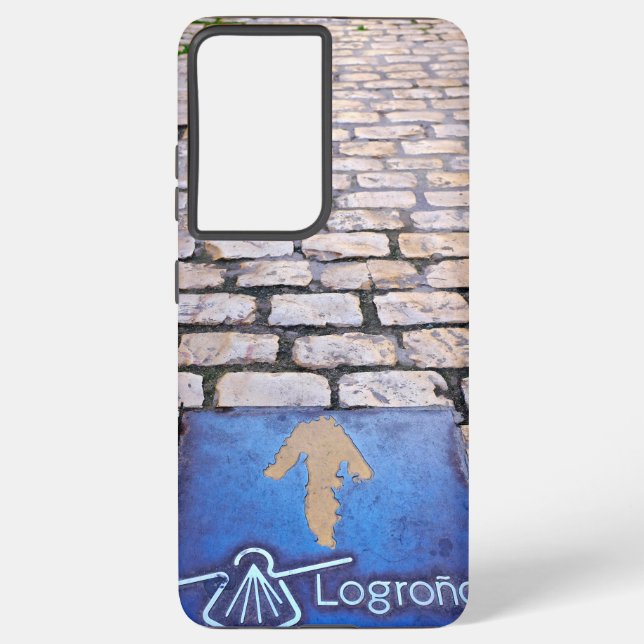 Yellow arrow samsung galaxy case (Back)