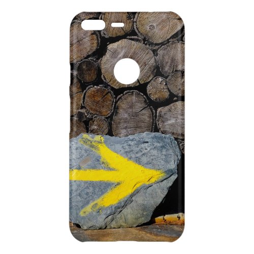 Yellow arrow uncommon google pixel XL case