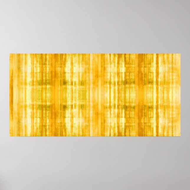 Yellow Art Color Paint Poster Print (Front)