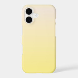 Yellow Aura Ombre Aesthetic iPhone 17 Case