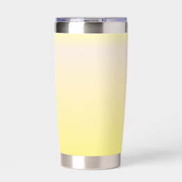 Yellow Aura Ombre Insulated Tumbler