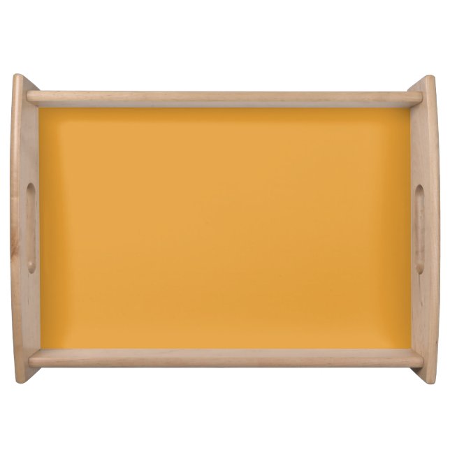 Yellow Autumn Serving Tray (Front)