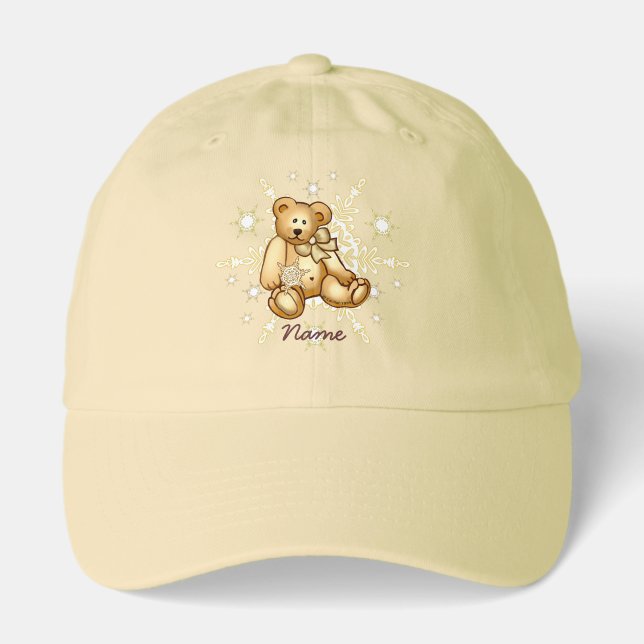 Yellow Baby Bear  Hat (Front)