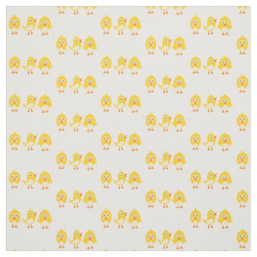 Yellow Baby Chicks Cotton (56" width) Fabric