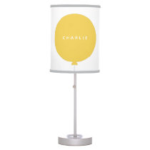 Yellow Balloon | Cute Scandi Modern Baby Mustard Table Lamp