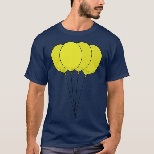 Yellow balloons T_Shirt