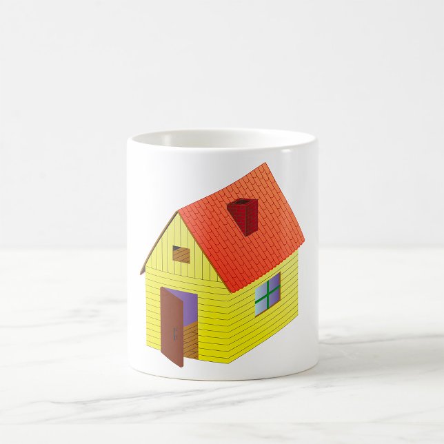 Yellow Barn House Coffee Mug (Creator Uploaded)