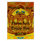 Yellow Baseball Glove: A Retro Look (Front)