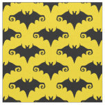 yellow bats fabric