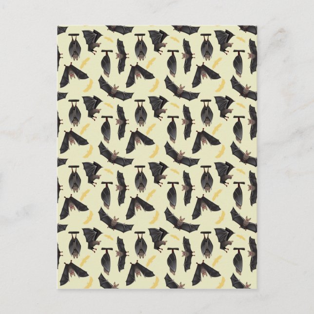 yellow bats postcard (Front)