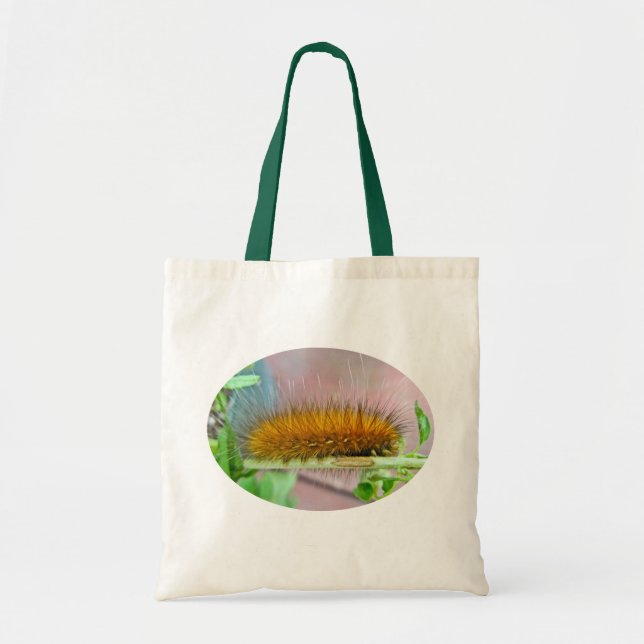Yellow Bear Caterpillar Virginian Tiger Moth Items Tote Bag (Front)