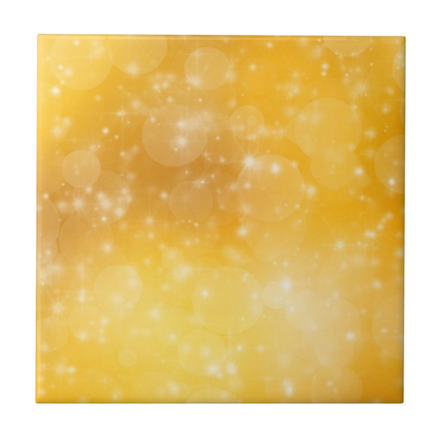 Yellow Beauty  Ceramic Tile (Front)