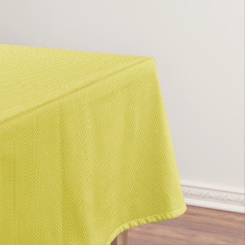 Yellow BEE Decor Vintage Honeybee Graphic Polkadot Tablecloth