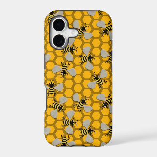 Yellow bees iPhone 17 case