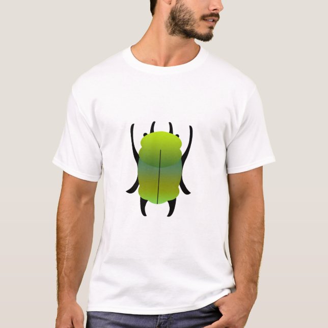 Yellow Beetle T-shirt (Front)