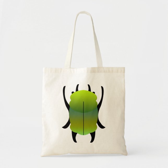 Yellow beetle tote bag (Front)