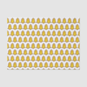Yellow Bell Sprinkles Cookie Holiday Christmas Tissue Paper