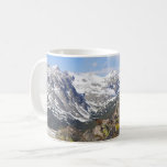 Yellow-Bellied Marmot Gazing at Rocky Mountains Coffee Mug