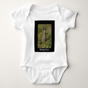 Yellow-Bellied Marmot Gifts Baby Bodysuit