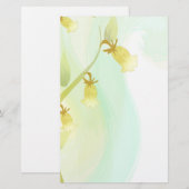 Yellow Bells Watercolor Wash (Front/Back)
