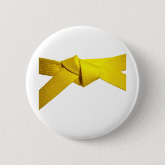 Yellow Belt Pinback Button