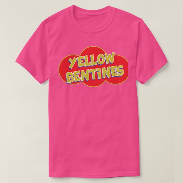 Yellow Bentines T-Shirt (Design Front)