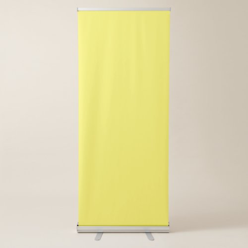 Yellow Best Vertical Retractable Banner 
