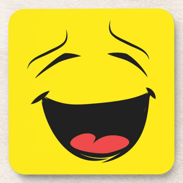 YELLOW BEVERAGE COASTER (Front)