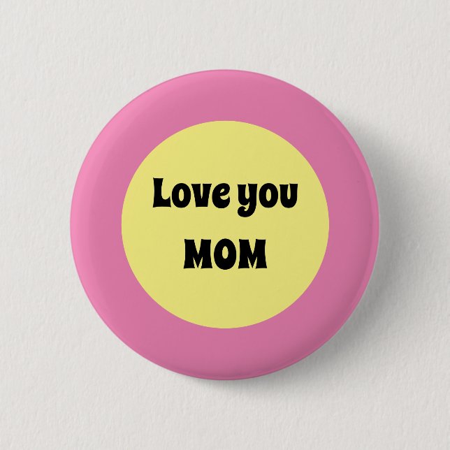 Yellow Big Dot  Button (Front)