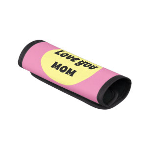 Yellow Big Dot Luggage Handle Wrap