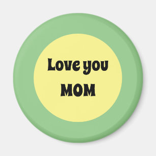 Yellow Big Dot Magnet