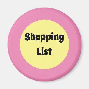 Yellow Big Dot Magnet